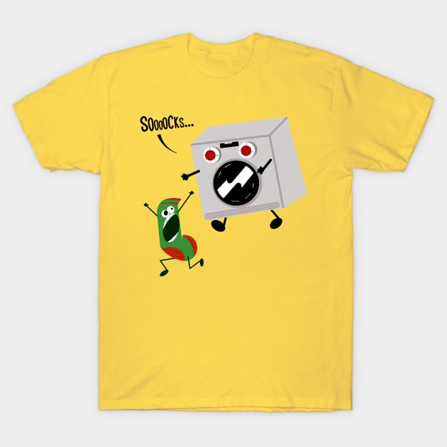 Panic at the Laundry T-Shirt by jakuwaku